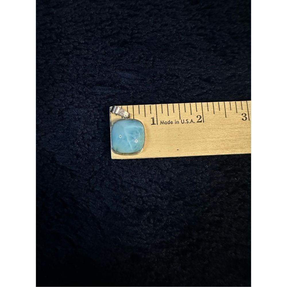 Vintage Sterling Silver 925 Turquoise Pendant Small